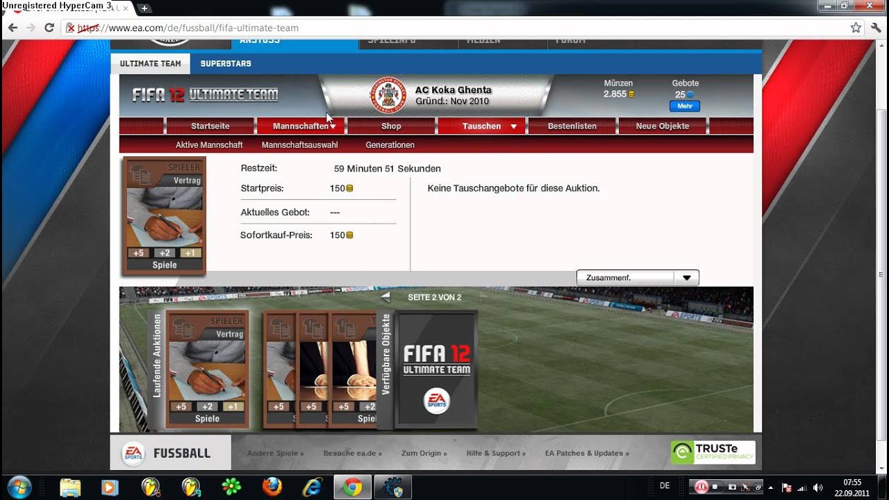 FIFA12 Ultimate Team UT Coin Hack / Cheat ( web app ) Free Coins fast