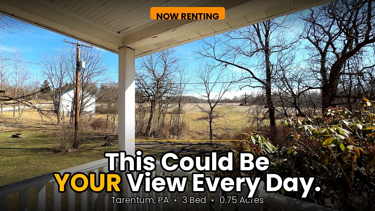 Inside a 180 Year Old Farmhouse for Rent in Tarentum PA | Pittsburgh Area Rental Tour