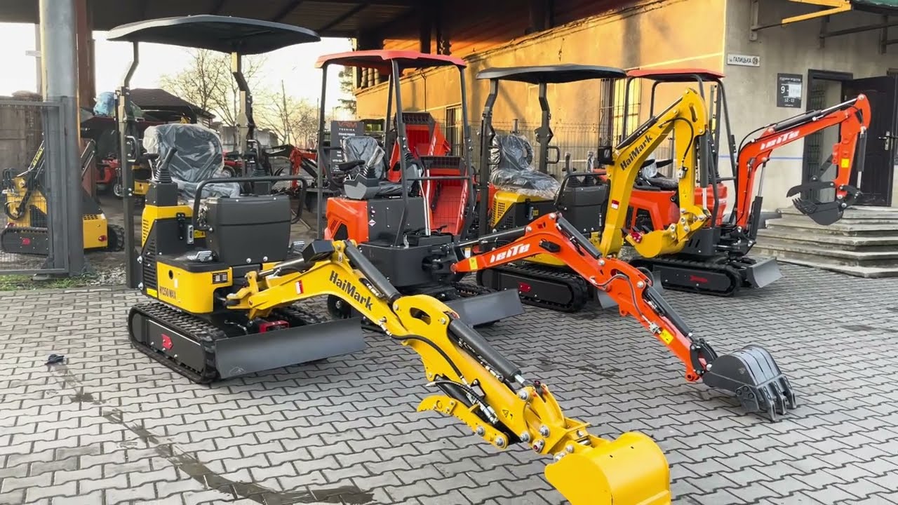 Кращі міні екскаватори 1200 кг LeiTe & Haimark на ринку України у VRM-Техніка Ціна 🔥