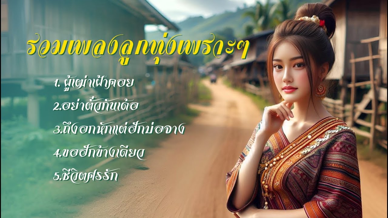 รวมเพลงลูกทุ่งเพราะๆ อัลบั้มใหม่ล่าสุดครับ
