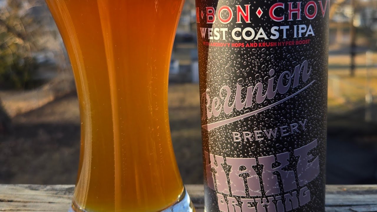 Jon Bon Chovy West Coast IPA Review// The Malted Gentleman 