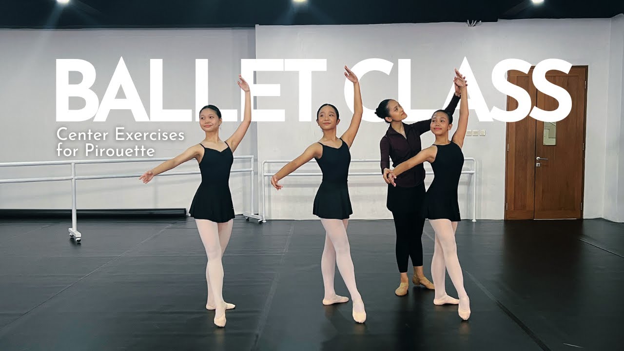 Ballet Center Practice | Ballet Excercise Video - Namarina Dance Academy