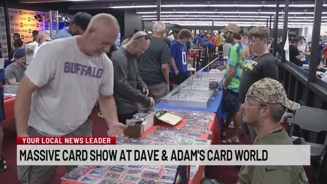 Massive card show at Dave & Adam's last weekend