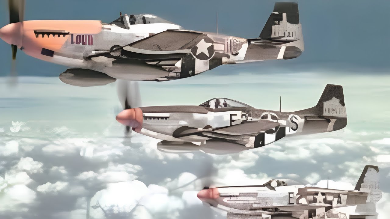 11 января 1944 года: день, когда немецкие пилоты впервые увидели истребители P-51 Mustang — и не ...