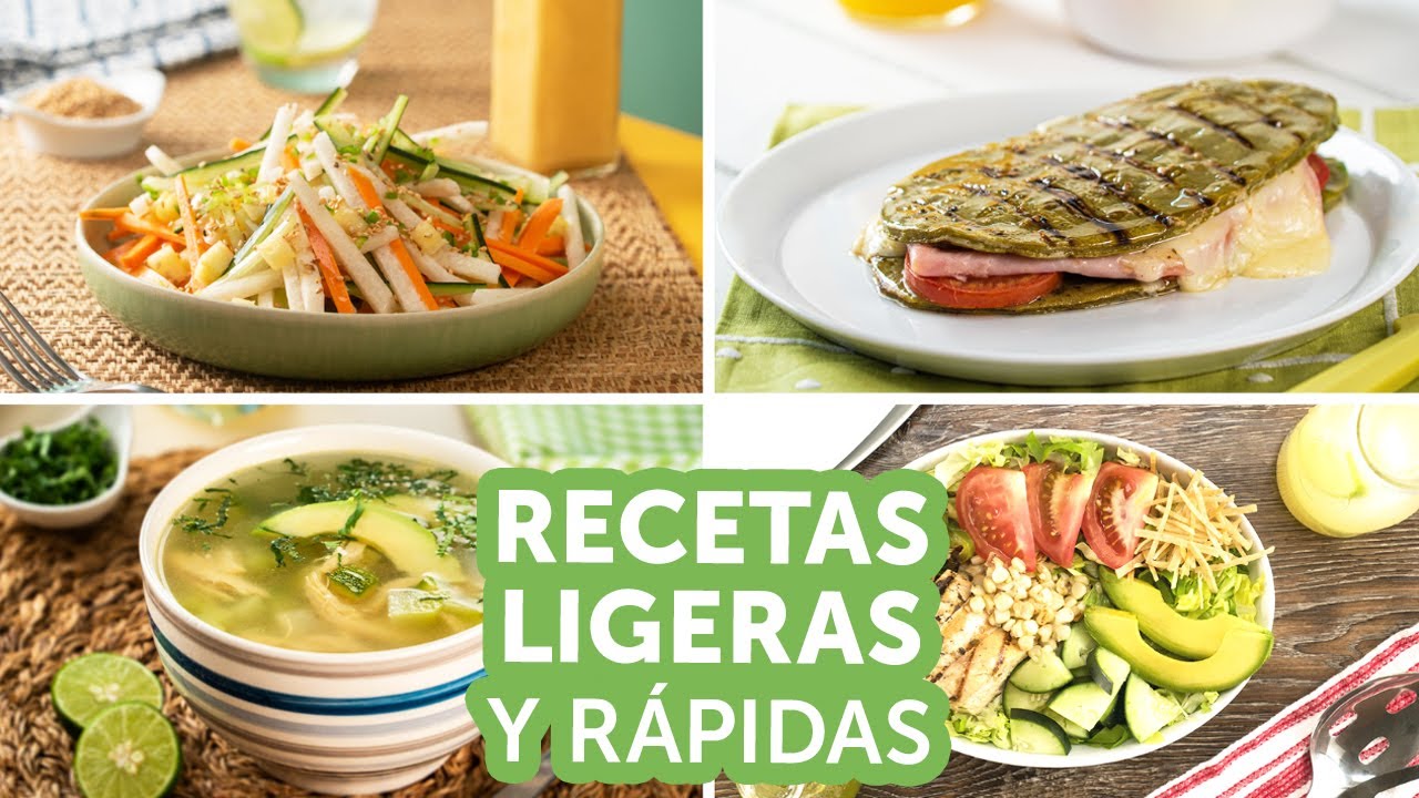 Recetas Ligeras y Rápidas | Kiwilimón