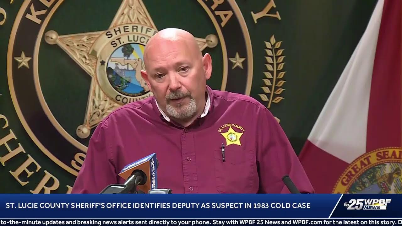 St. Lucie County Sheriff's Office breaks 1983 cold case