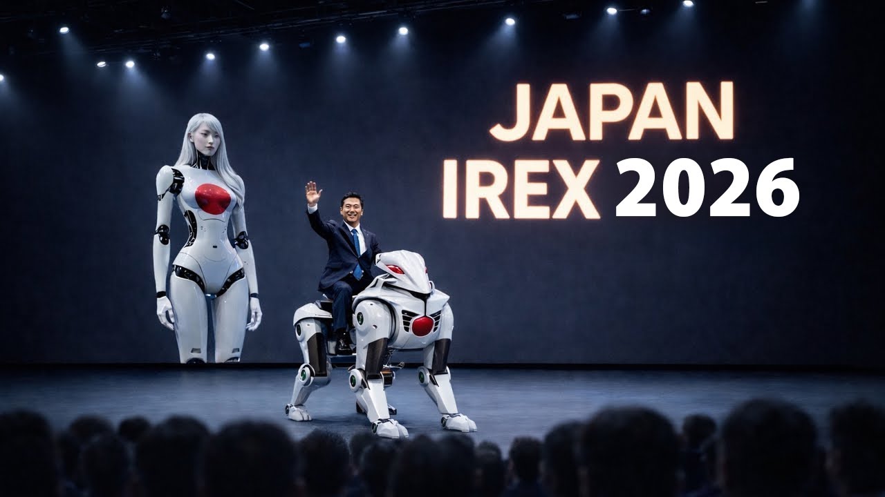Japanische Roboter erobern die Welt auf der größten IREX-Expo 2026