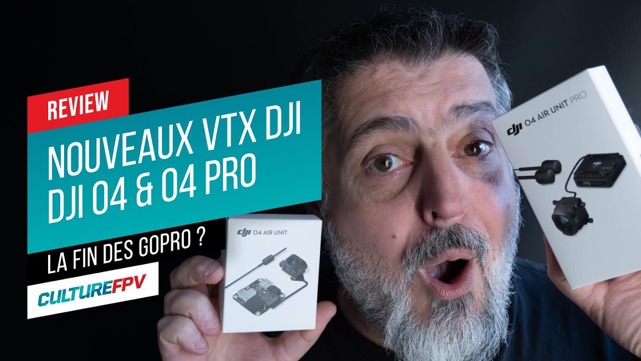 DJI Airunit O4 et Airunit O4 PRo, la fin des Gopro en FPV ?
