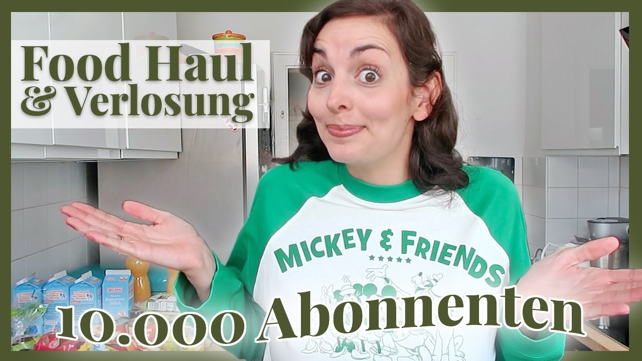 Food Haul mit Essensplan & Verlosung!