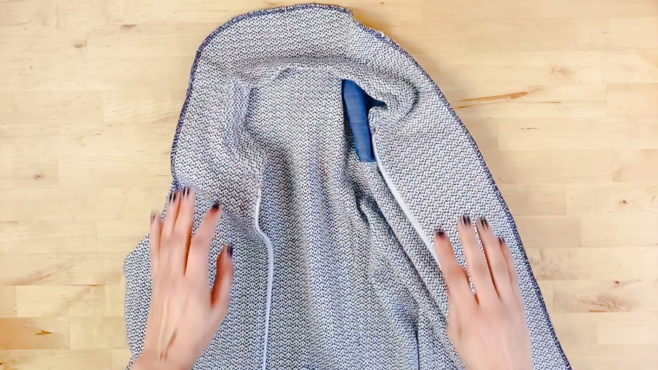 #COUTURE #TUTO : Veste BILLIE de p&m patterns - Assemblage parementure et assemblage final