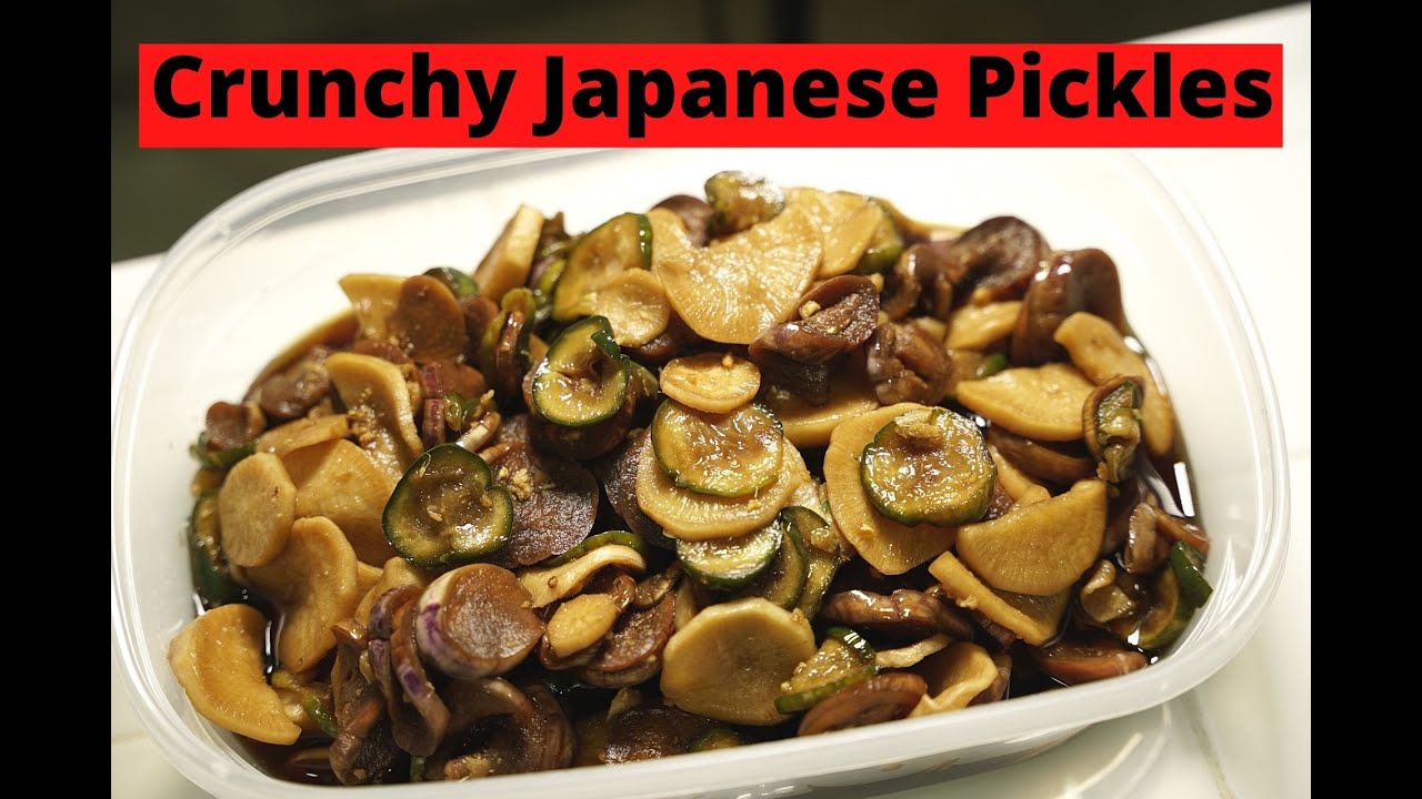 Sanbaizuke Pickles | Crunchy Japanese Pickles | Easy To Make
