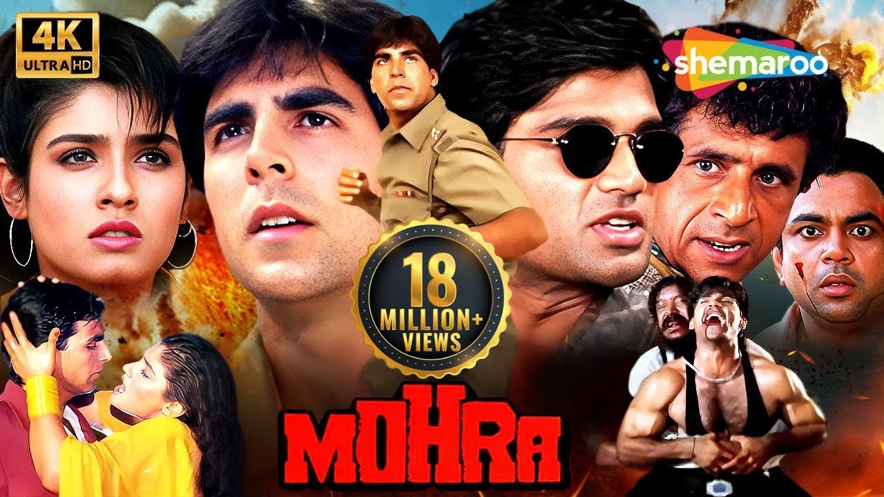 Mohra (1994) - Full Movie 4K - Akshay Kumar, Sunil Shetty, Raveena Tandon, Naseeruddin Shah