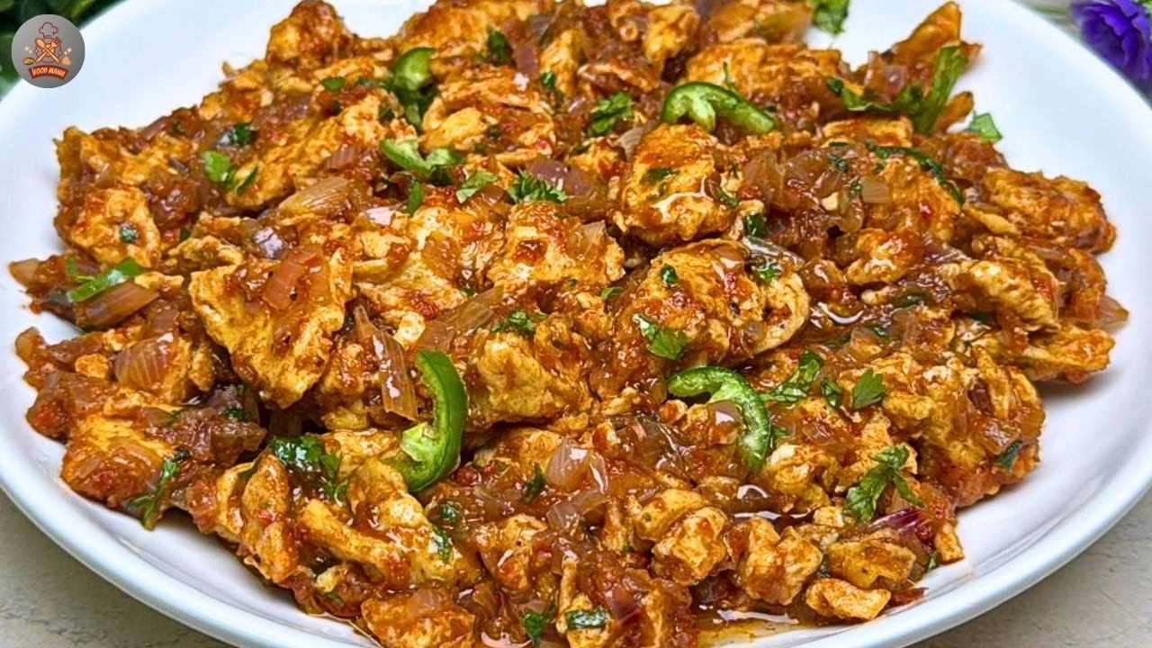 Tasty Egg Masala Recipe | Egg Pepper Masala Recipe | Anda Bhurji Masala