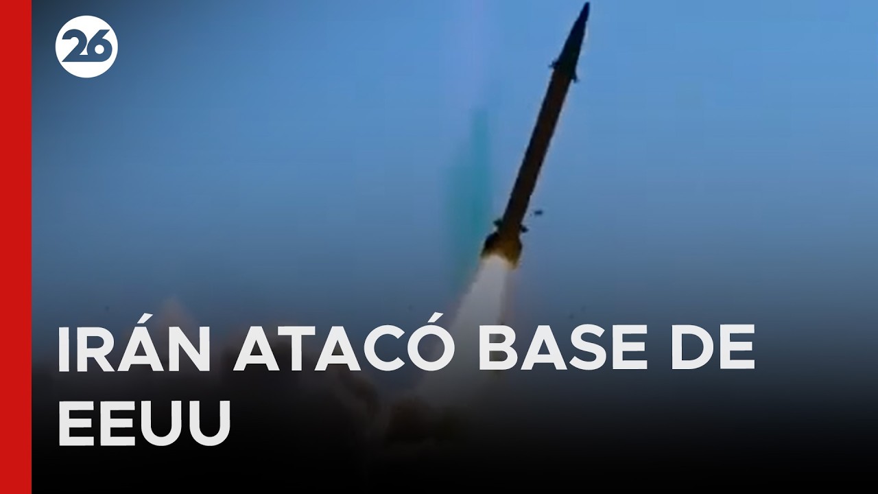 🚨MEDIO ORIENTE | Ir&aacute;n atac&oacute; base a&eacute;rea de EEUU