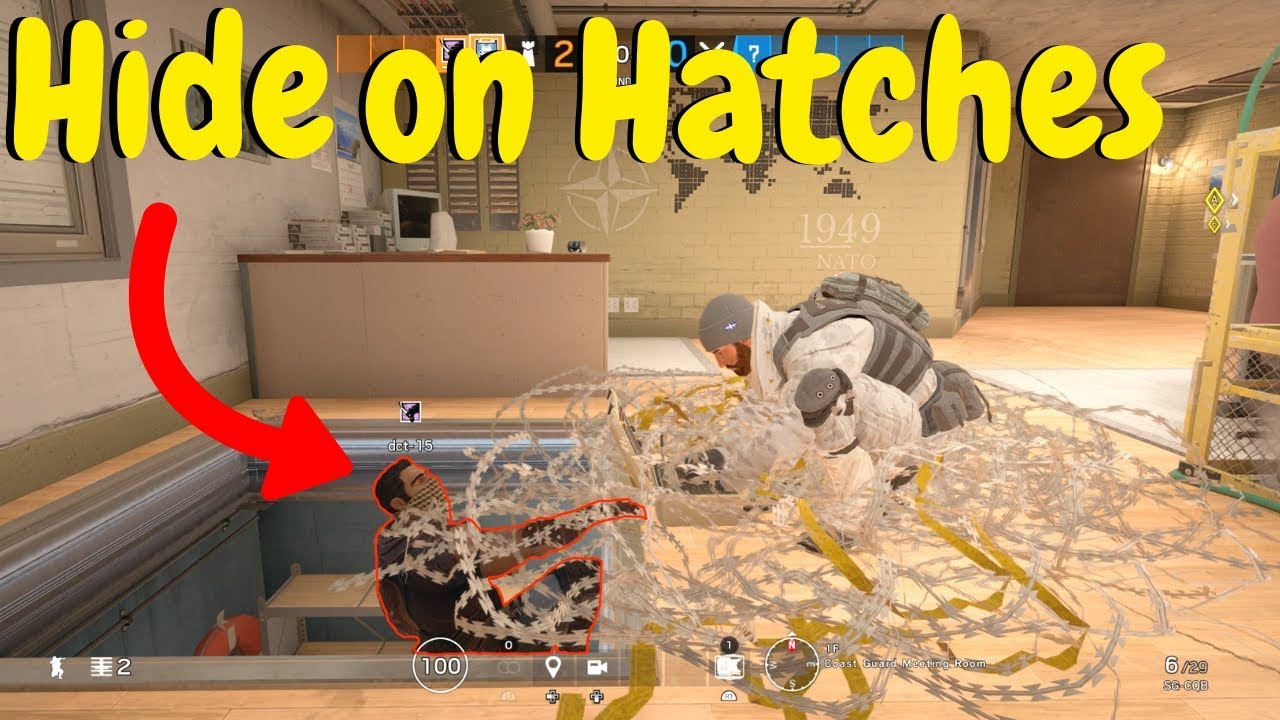 Hiding w/ Oryx in Rainbow Six Siege
