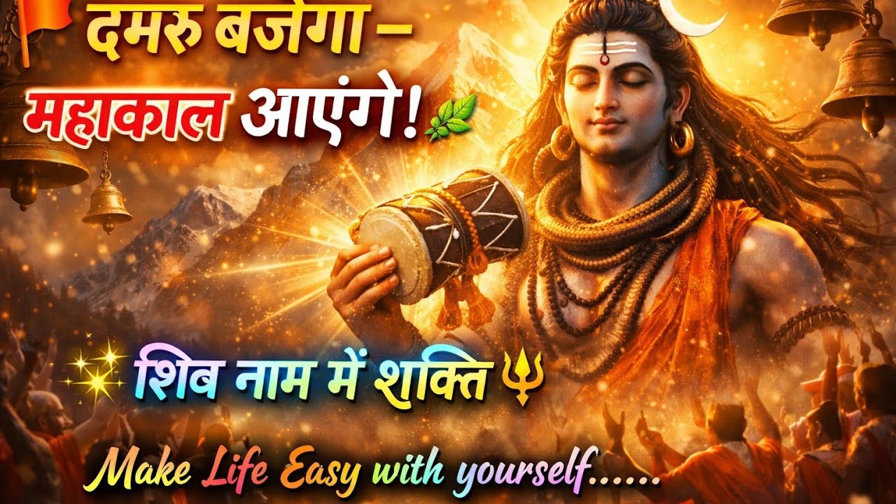 🔱 डमरू की गूंज में भोले बाबा 🔥#bambambhole #mahakal #shivshakti #shiva #kanwarsong #damru #bholebaba