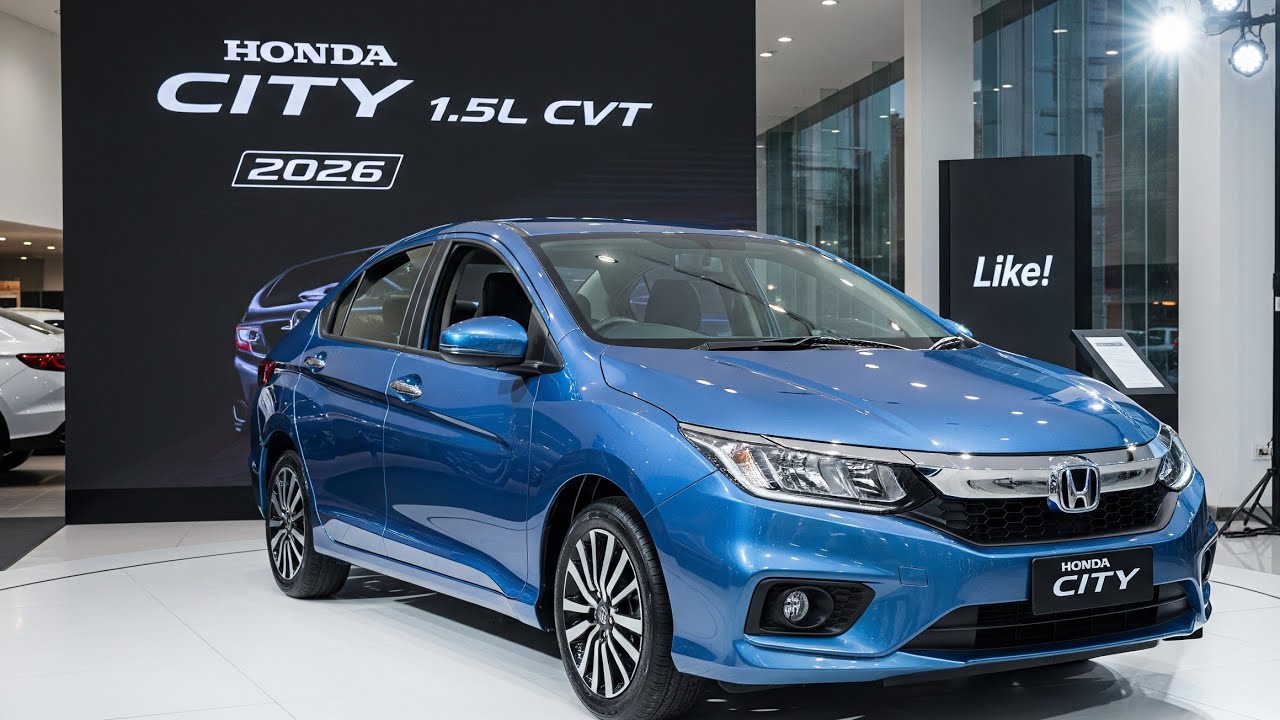 Honda City 1.5L CVT 2026 |Honda City 2026, Honda City 1.5L CVT,Full Review & Features