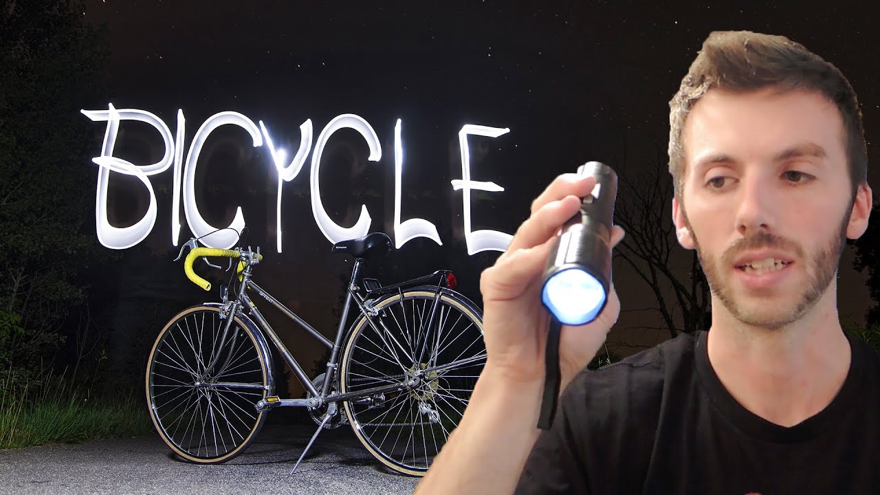 How to Write with Light - Long Exposure Light Painting Photography