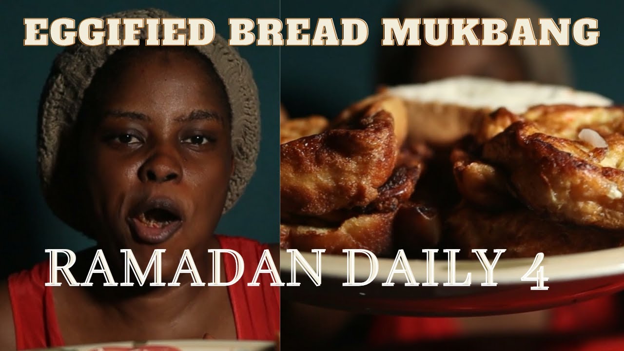 IFTAR MUKBANG| Eggified BREAD and TEA| MUKBANG| IFTAR| FASTING| #asmr #mukbang #hunger #messy Ep.4