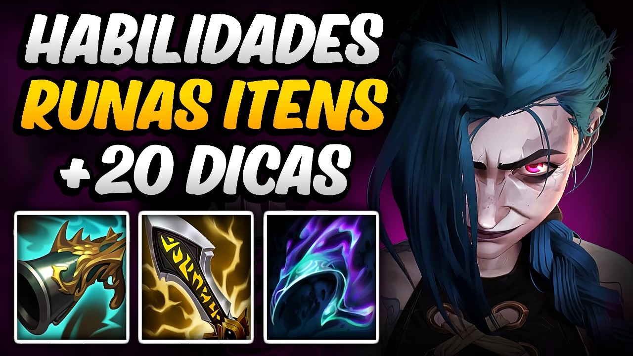 COMO JOGAR BEM DE JINX ADC | Guia Completo