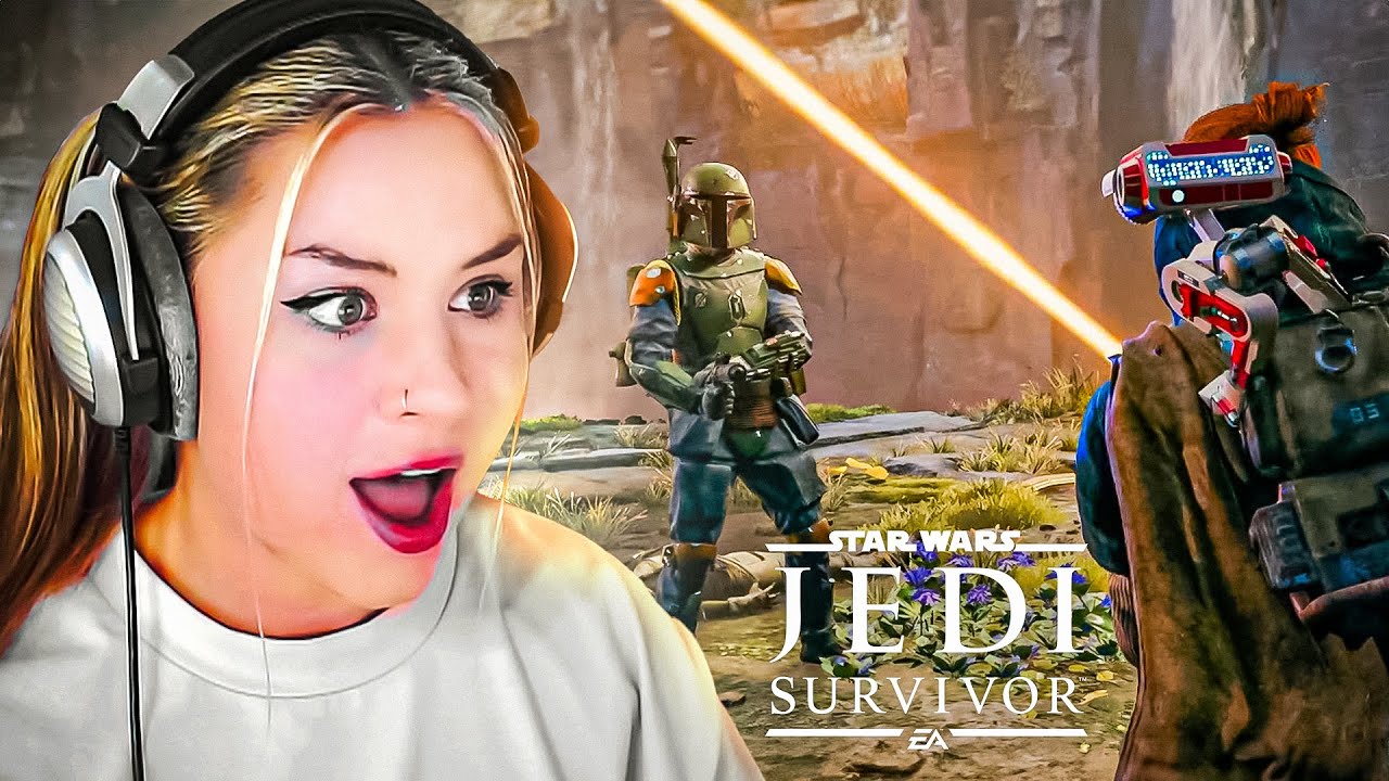REACTING TO BOBA FETT  IN JEDI SURVIVOR