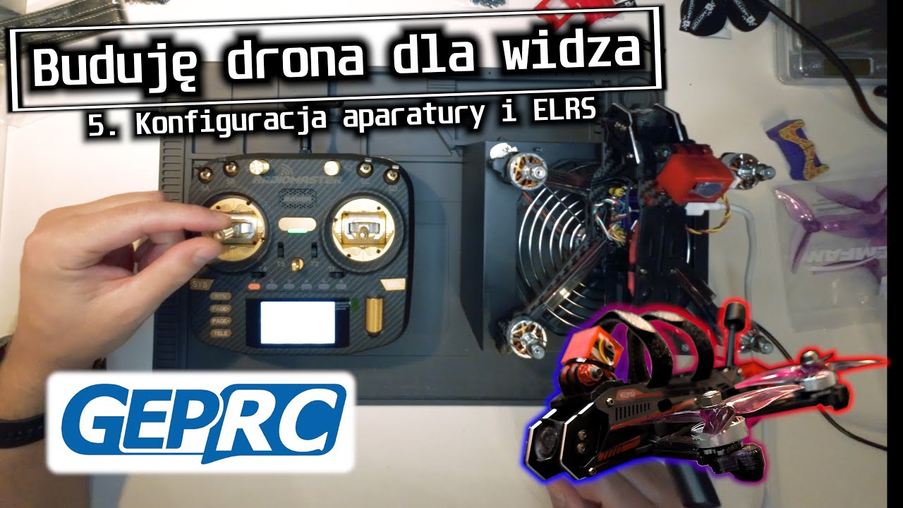 Buduję drona dla widza! 5. Konfiguracja aparatury i ELRS