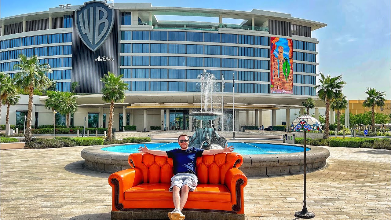 Внутри отеля Warner Brothers Theme Park | Обзор WB Abu Dhabi