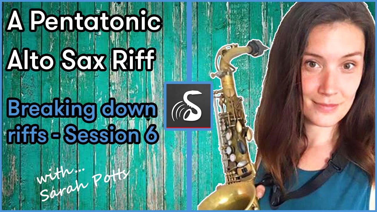 Easy A Pentatonic Lick for Alto Saxophone - Forget You Cee Lo Green - Daehan Choi inspired