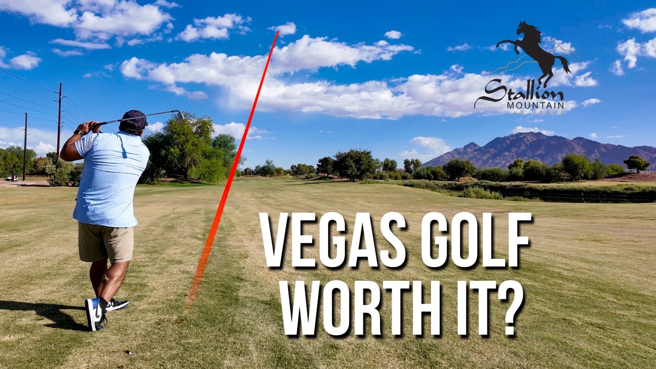 Is Golfing Off-Strip In Vegas Worth It??? (Stallion Mountain Golf Club) - 18 Hole by Hole Vlog