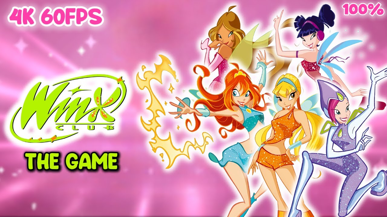 Winx Club: The Game PS2 - Full Gameplay (Walkthrough 100%) [4K 60FPS]
