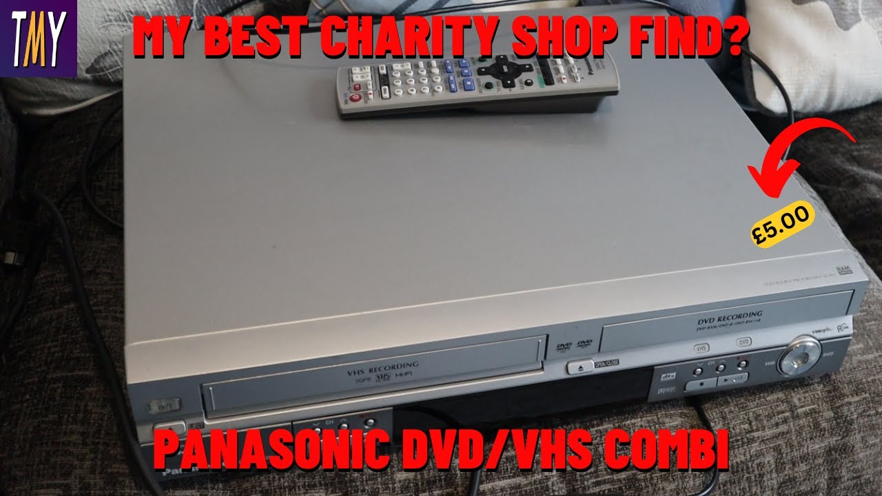 My Best Charity Shop Find So Far? - Panasonic DVD/VHS Recorder Combi