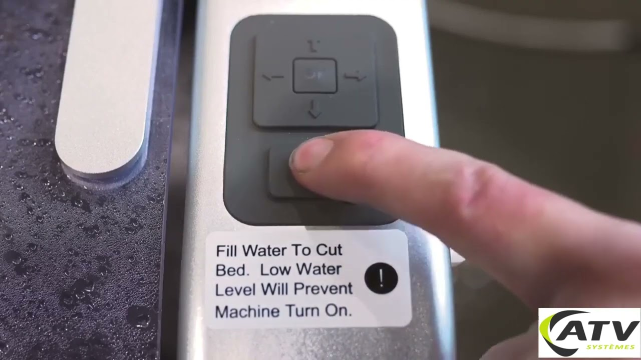 Machine de découpe jet d'eau