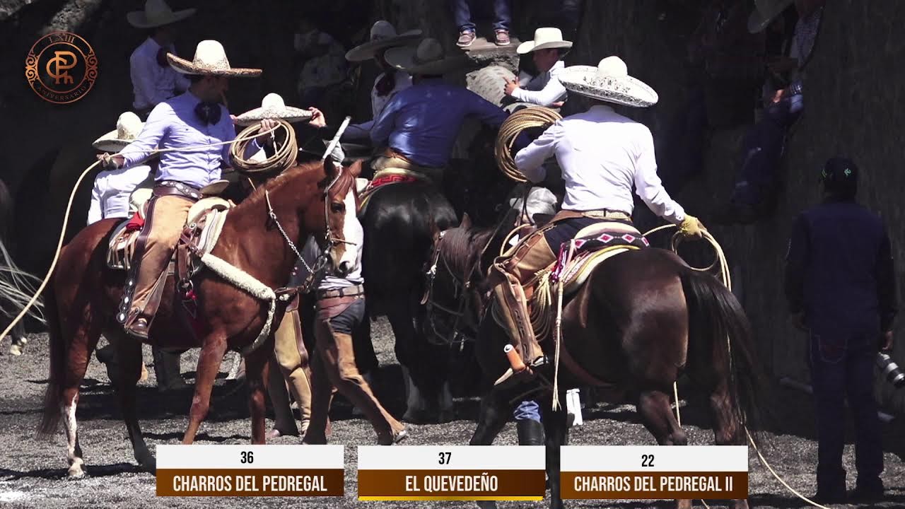 LXII ANIVERSARIO DE CHARROS DEL PEDREGAL- CHARREADA INAUGURAL