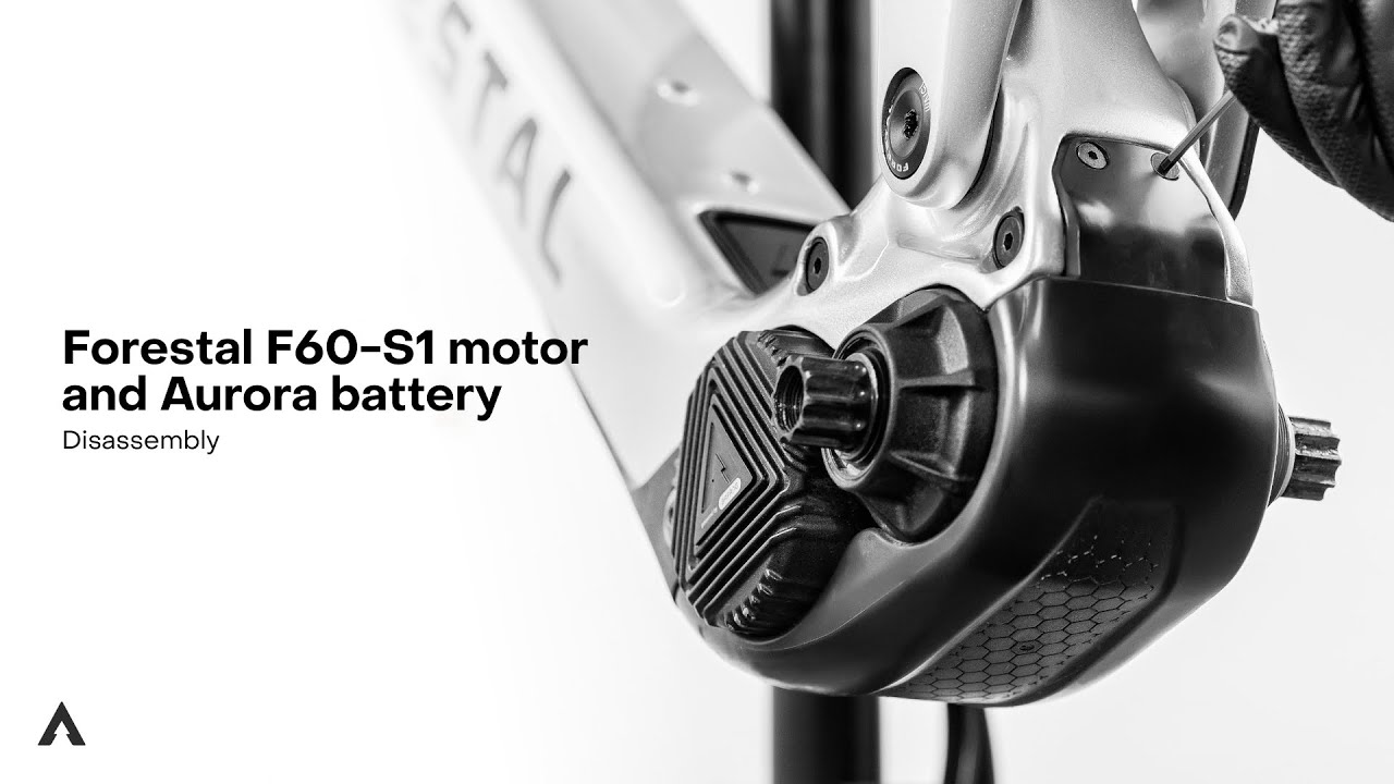 Forestal F60-S1 motor and Aurora battery disassembly - Forestal Bikes support