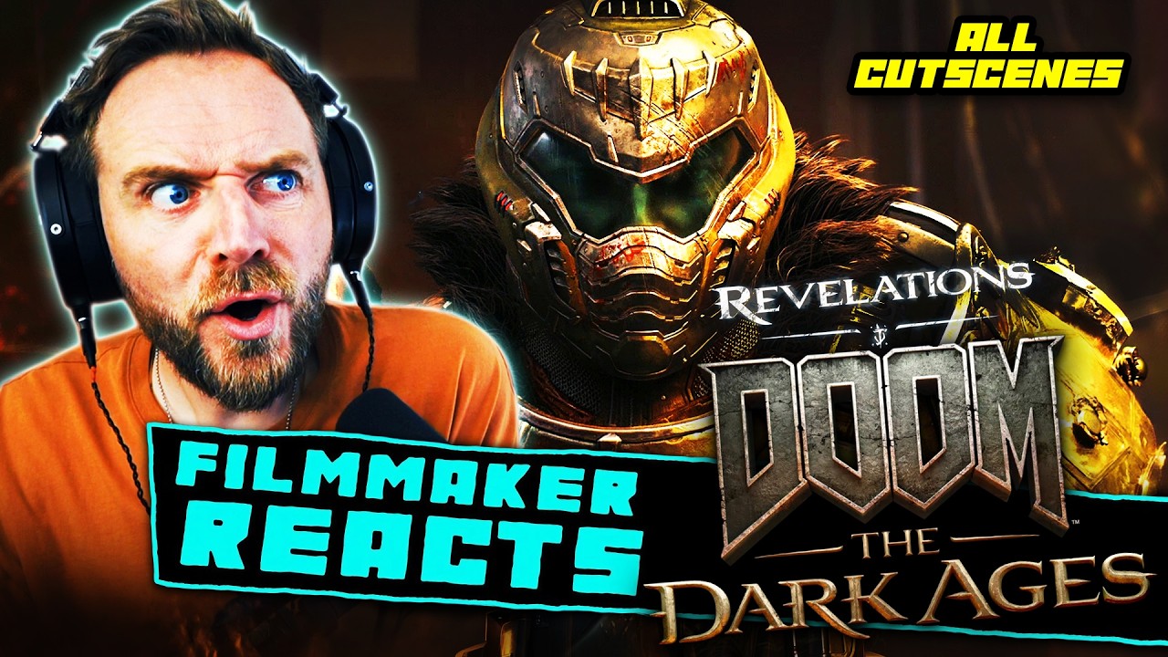Режиссёр смотрит DOOM THE DARK AGES: REVELATIONS | [ВСЕ КАТ-СЦЕНЫ] | Та самая сцена в костюме!!