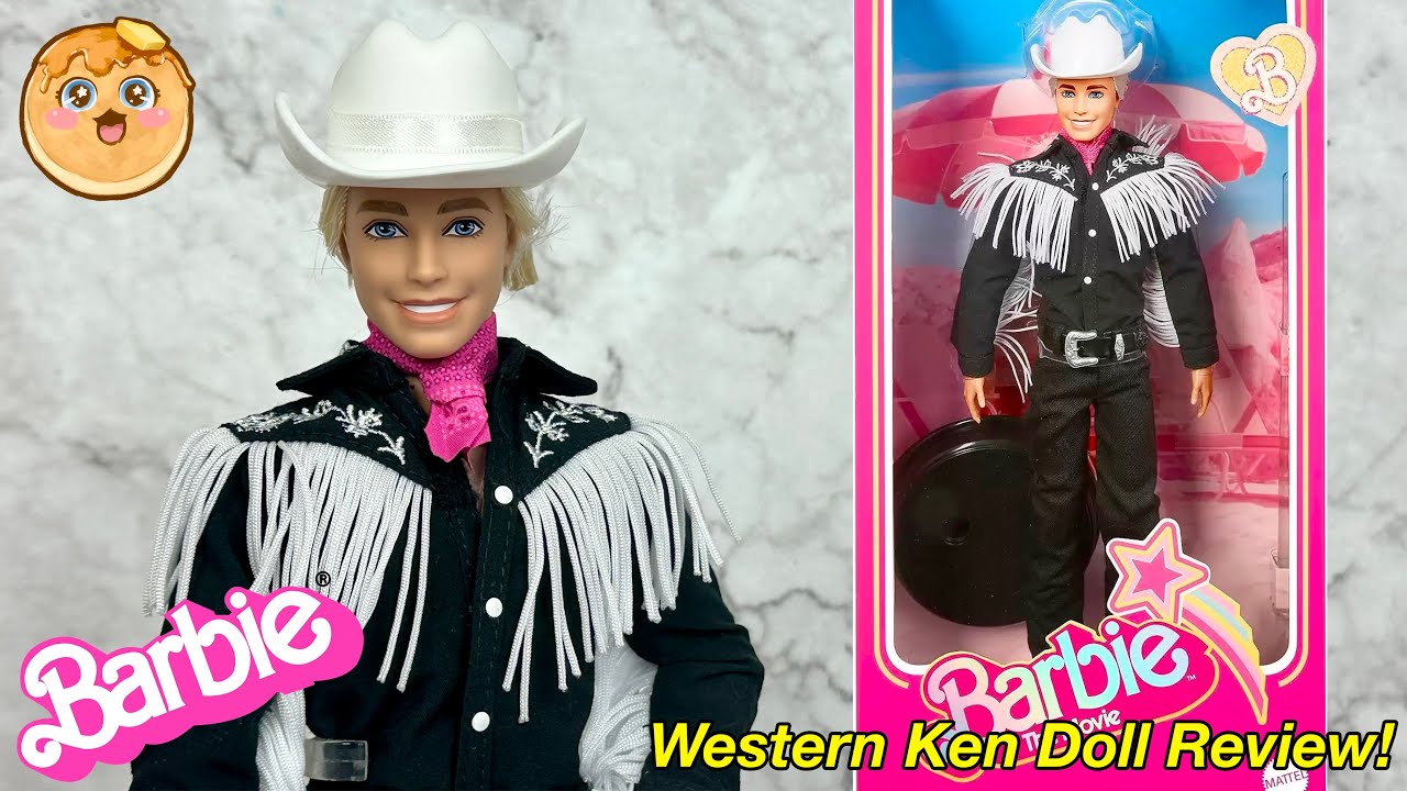 Barbie The Movie Western Ken Doll Full Unboxing + Review! (Ryan Gosling Doll)