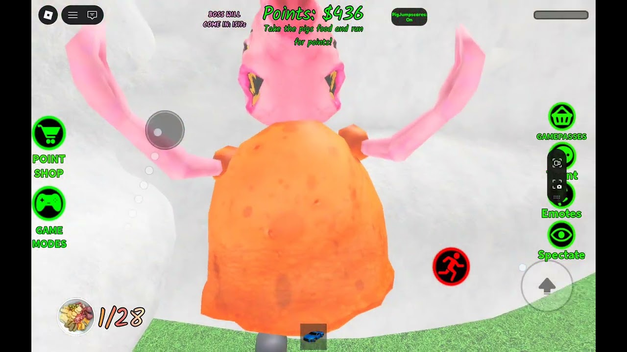Hungry pig 