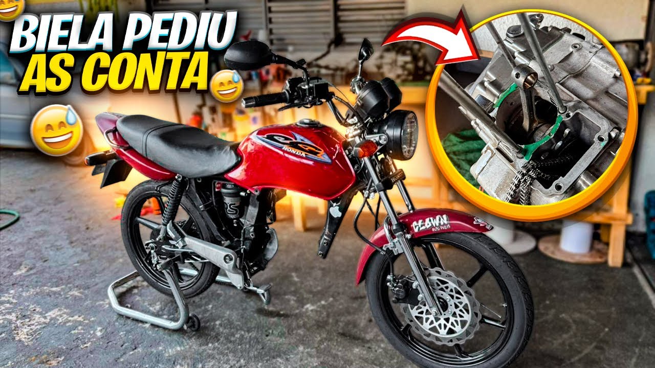 DESMONTEI O MOTOR VARETA OHC INTEIRO PRA VER OQUE DEU PROBLEMA [ TAVA TUDO ZERO ]