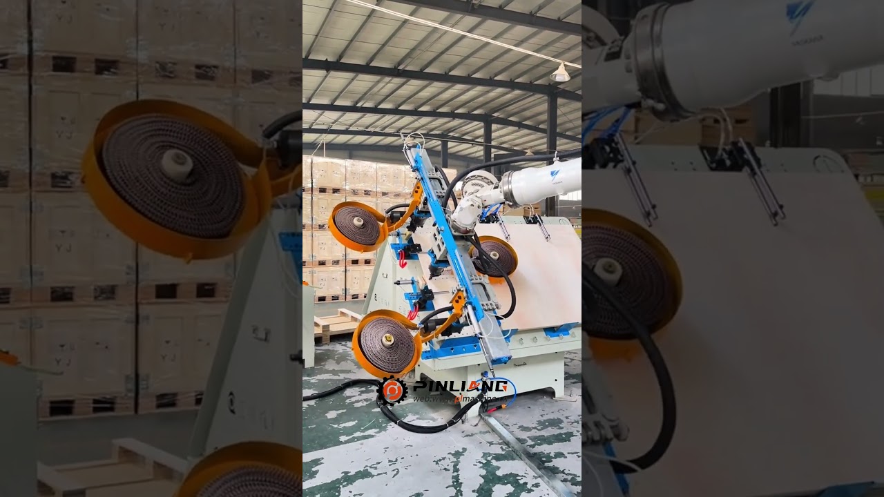 PINLIANG | Robotic automatic nailing pallet system