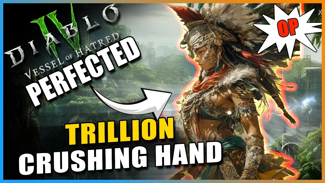 Diablo 4 - ULTIMATE Crushing Hand Build - FINAL Version To OBLITERATE Everything