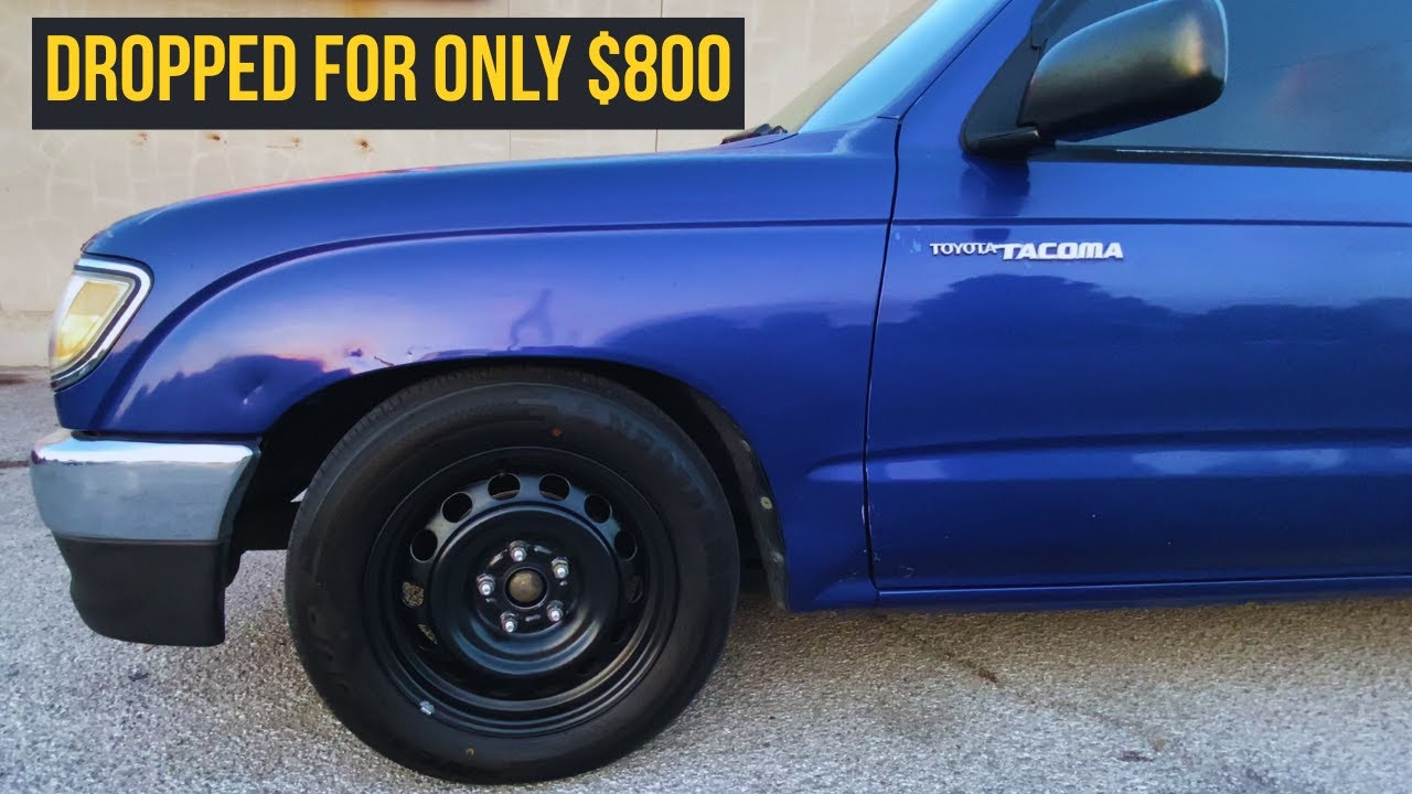 Lowered 1996 Toyota Tacoma + $800 Budget Breakdown / 4 Years Tested