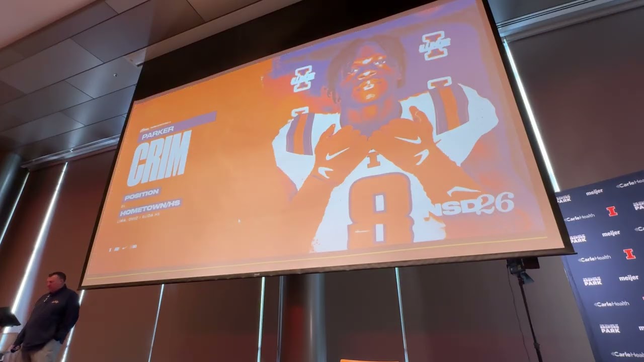 Разбор фильма о дне подписания: тренер «Иллини» Брет Биелема рассказывает о наборе на 2026 год