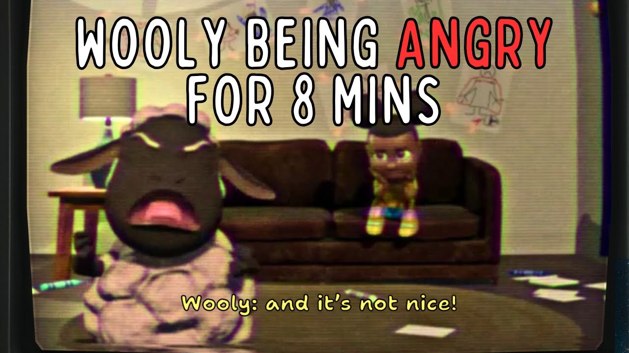 Is he EVIL??? Wooly being ANGRY/RAGING for 8 Mins | Amanda The Adventurer 2