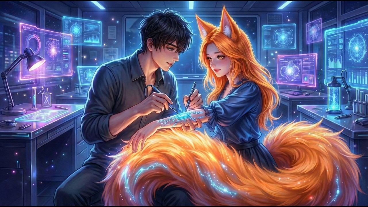 A Broken Fox Empress Droid Dragged To Class — He Mended Her, And The Empire Bowed! | Sci-Fi Stories