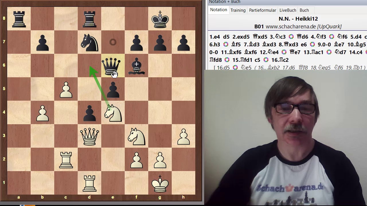 UpQuark Schach Analyse der Heikki-Partie Teil 2