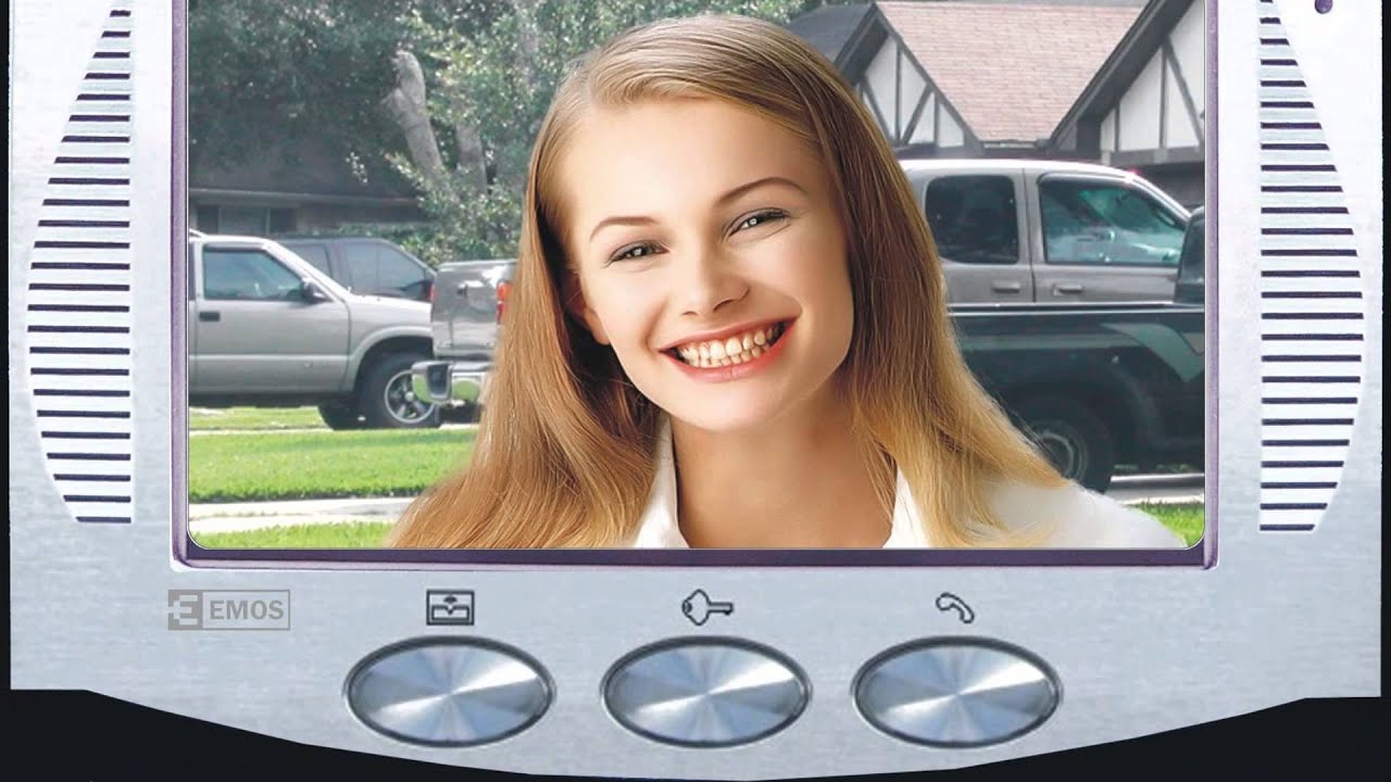 Dom&aacute;c&iacute; videotelefon barevn&yacute; + kamerov&aacute; jednotka