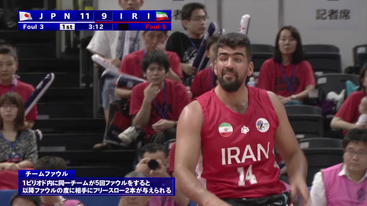 【車いすバスケットボール 三菱電機 WORLD CHALLENGE CUP 2019】8/31 GAME6 男子日本代表 VS 男子イラン代表