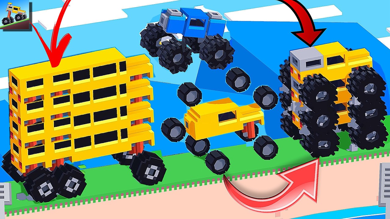 New Best New Live-Fancade-Train,Plane,Ant Car,Big Wheel,Big Car Drive Mad.New Lavels Gameplay DF48