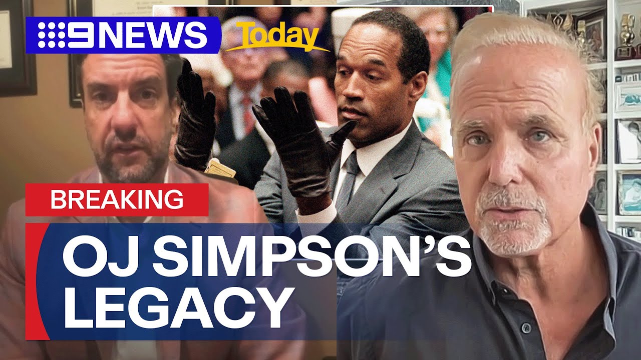 OJ Simpson dead at 76 leaves controversial legacy | 9 News Australia