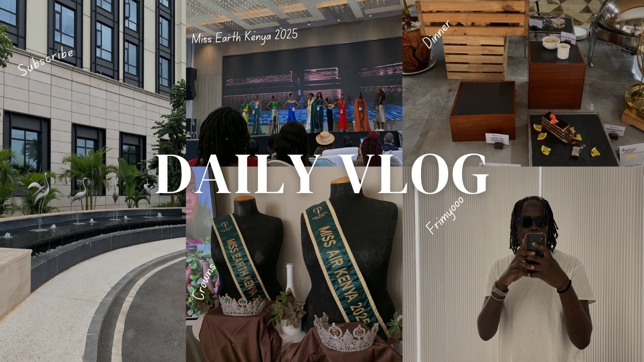 Inside Miss Earth Kenya 2025 | Glam, Green Goals & Dinner at The Argyle 🌿 👑